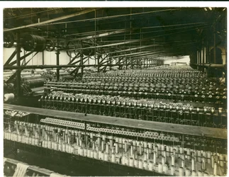 Fördubblingsavdelningen, Leas spinneri, 1923